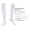 1 Pair Sports Socks Knee High Stretchy Moisture Wicking Terry Non-slip Foot Protection Thickened Men Women Football Fencing Stockings for Outdoor