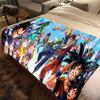 1PC DRAGON BALL Print Flannel Blanket, High Quality All Seasons, Home Decor, Warmth and Comfort, Perfect for Christmas Gifts