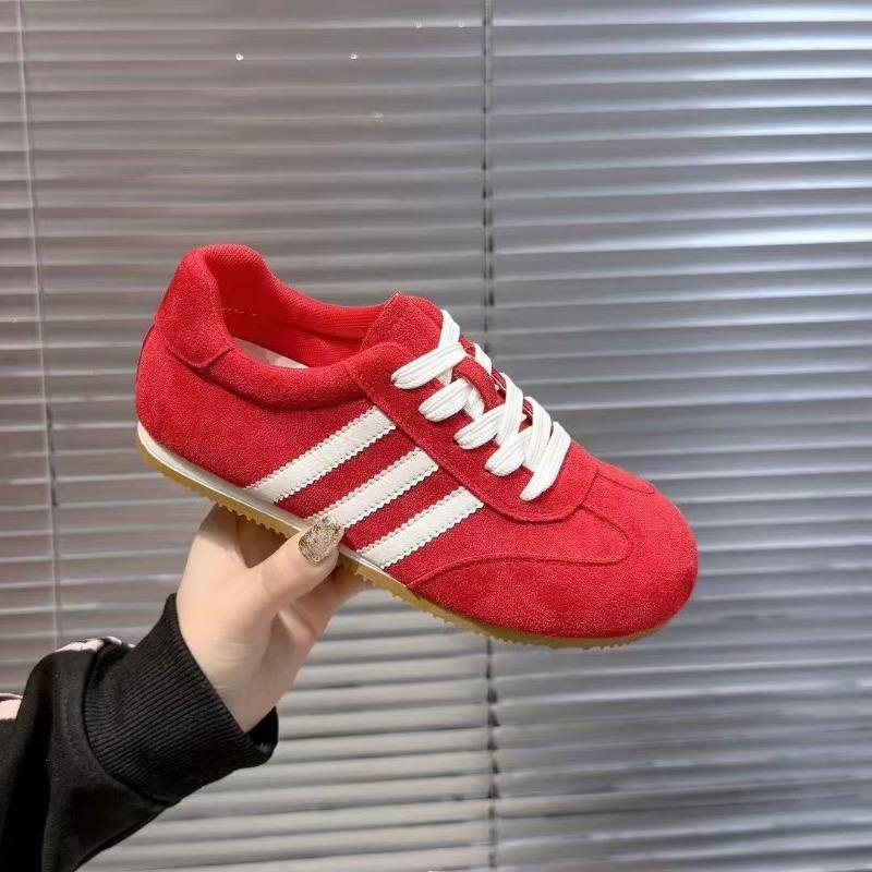 Retro Women's Shoes Spring New Flat-soled Sports Shoes Lightweight Casual Soft-soled Single Shoes