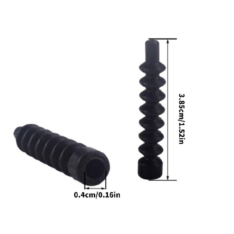 4pcs Waterproofed Rubber Gaiter Dust Covers Disc Brake Dustproof Cover for Mountain Bike Brake Systems