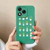 Case For Honor 400 Lite Candy Painted Flowers Phone Cover Soft Liquid Silicone Upgrade Camera Protection Shockproof Back Covers