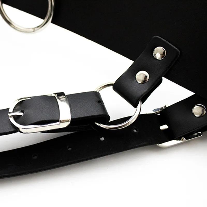 Uprząż BDSM dla Kobiet – Pas do Wymuszonego Orgazmu i Bielizna Dziewicza z Regulowanymi Paskami