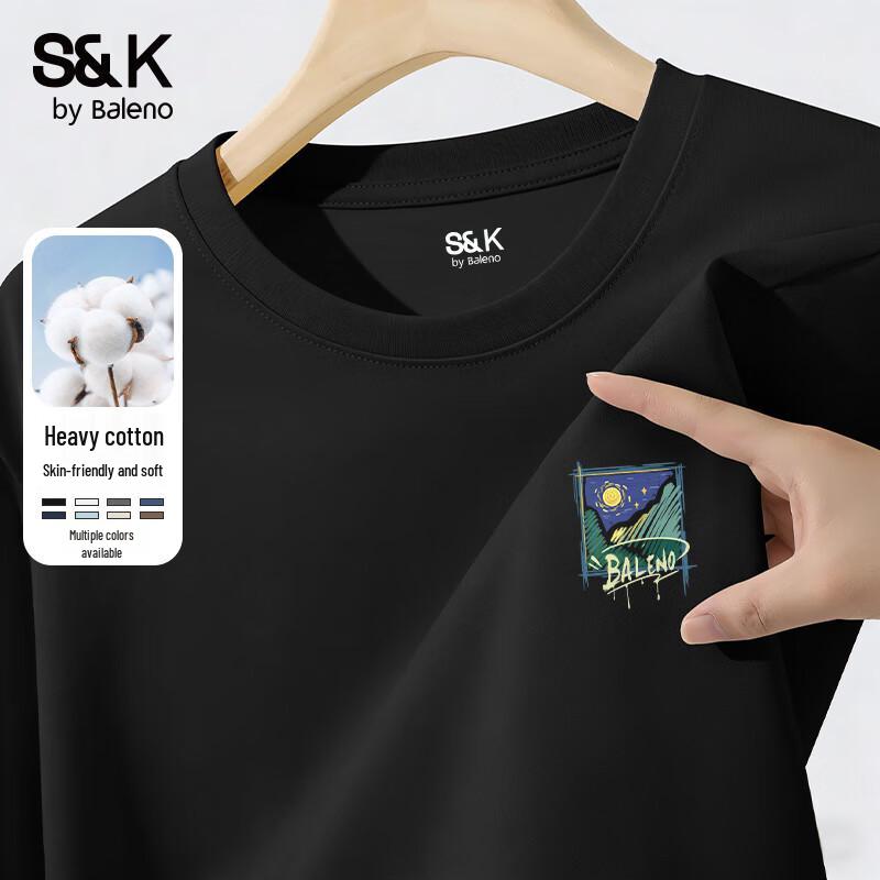 

Baleno Men s S&K Series Heavyweight Cotton Long Sleeve T-Shirt 4XL