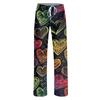 Womens Pajama Pants Sleepwear Casual Drawstring Elastic Waist Pants Comfy Straight Yoga Loose Trousers
