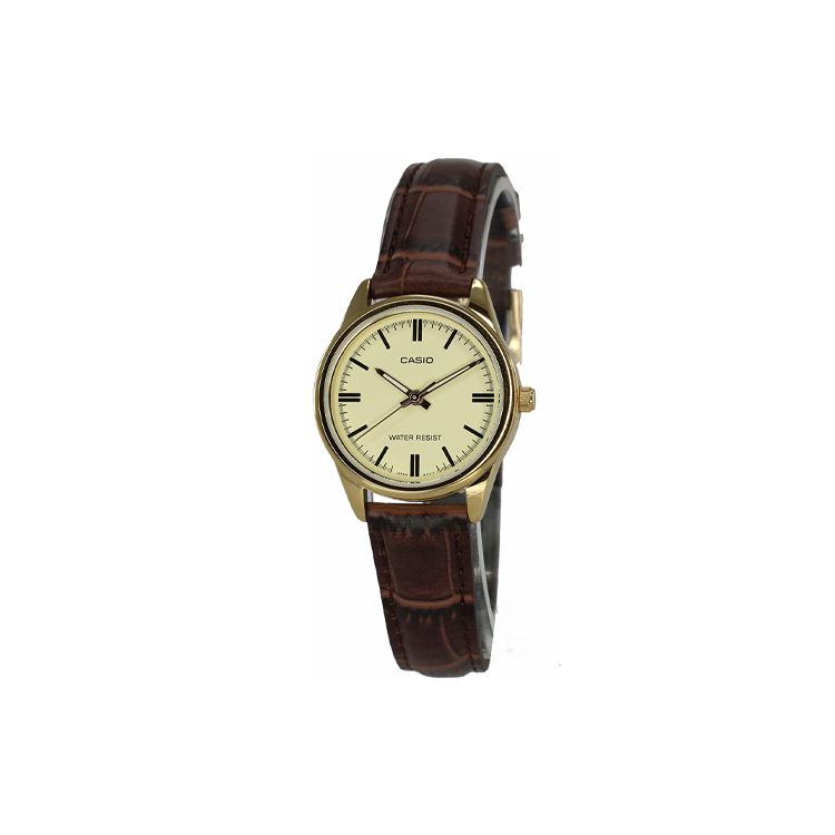 Casio Standard Series Quartz Watch Women watches Brown LTP-V005GL-9AUDF