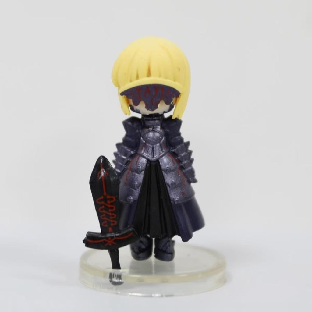 5Pcs/1Set Anime Fate/Grand Order Altria Pendragon Saber Figure Set Sword Model Toy Gift Collection Action Figure PVC