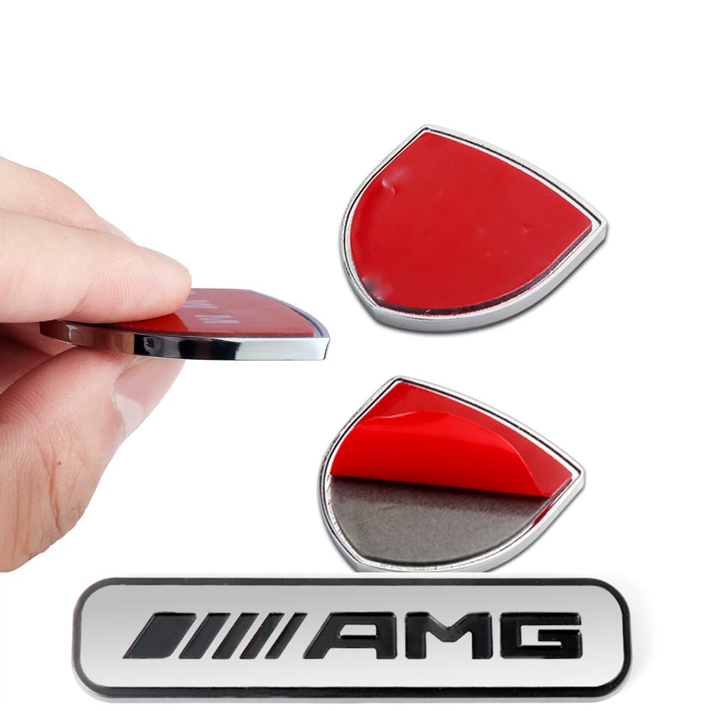 3D Metal Car Shield Styling Body Trunk Decoration Stickers Accessories For Mercedes Benz W204 W205 Amg W211 W212 W213 Smart Gla  FC1