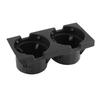 Car Interior Front Center Console Cup Holder Coin Holder for BMW E46 1998 2004 Black