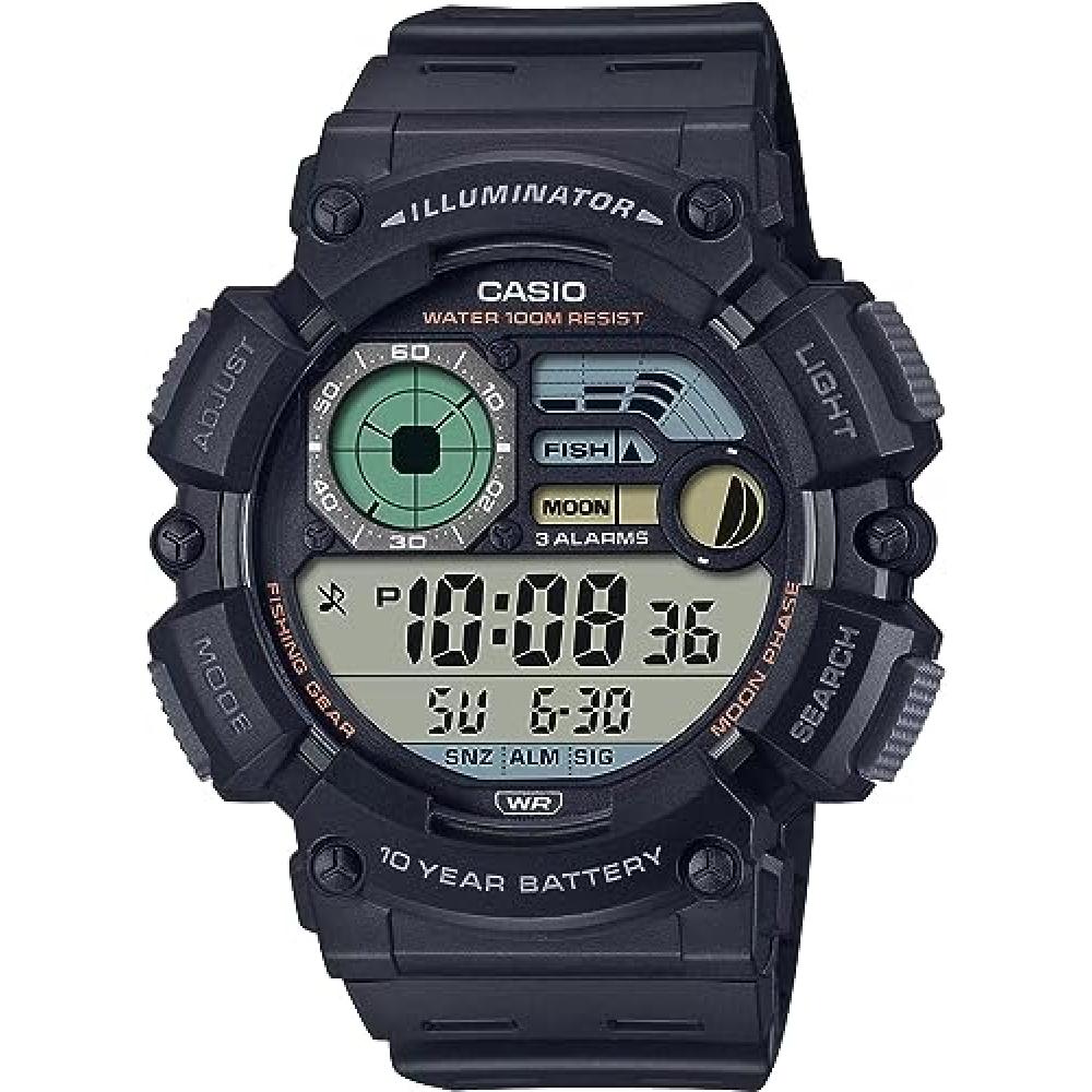 

CaSio WS 1500h 1av [CaSio] Цифровые мужские наручные часы Фишинговые данные Месяц Данные Функция отображения