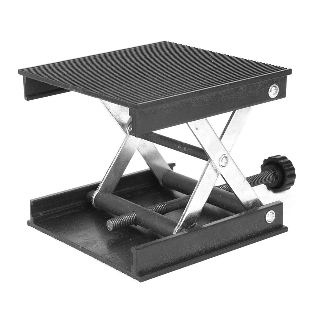 Placă de plastic și suport metalic Platformă de ridicare Stand Raft pentru nivel Laborator 90 X 90mm