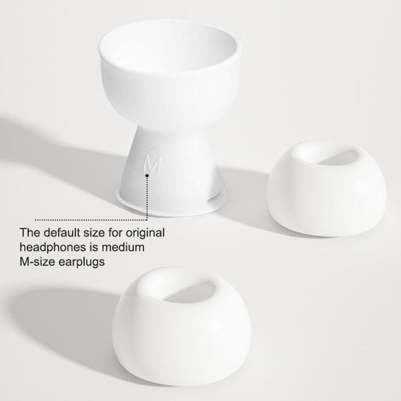 Miękkie Silikonowe Końcówki do Uszu Dla Airpods Pro 1/2 Ochronna Nakładka na Słuchawki Redukcja Szumów Otwór Poduszki do Uszu Dla Apple Air Pods Pro