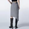 JNBY Elegant H-Line Wool Blend Skirt