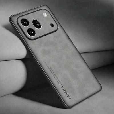 Für Honor 600 Pro Hülle Luxus PU-Leder TPU Silikon Stoßfest Vollschutz Handy Rückseite Hülle Stoßfänger