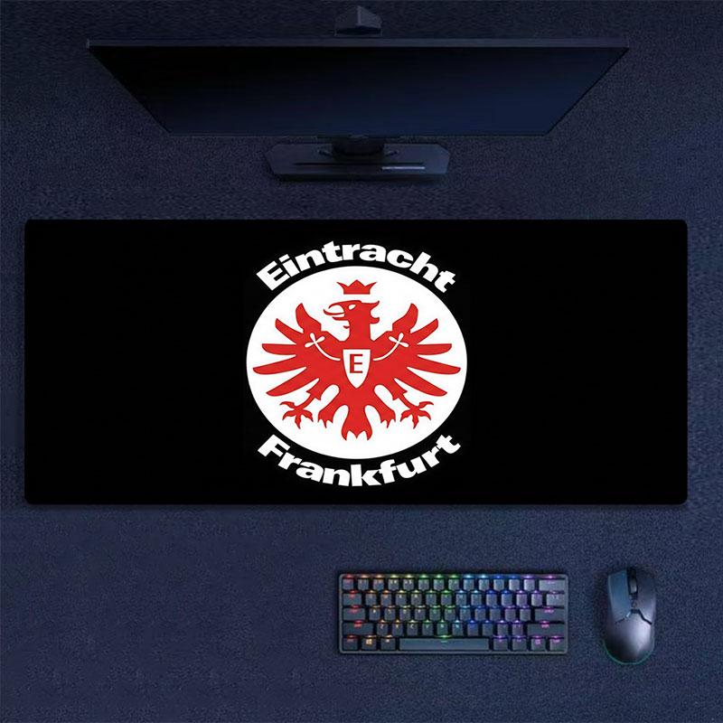Eintracht Frankfurt Large Gaming Table Cushion Non-slip Laptop Tablet Big Mousepad XXL Mat Mini PC Playmat With Lock edge