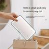 LED Car Vanity Mirror with Touch Sensor - Tri-Color Lighting, Rechargeable Sun Visor Makeup Mirror for Vehicle Interior