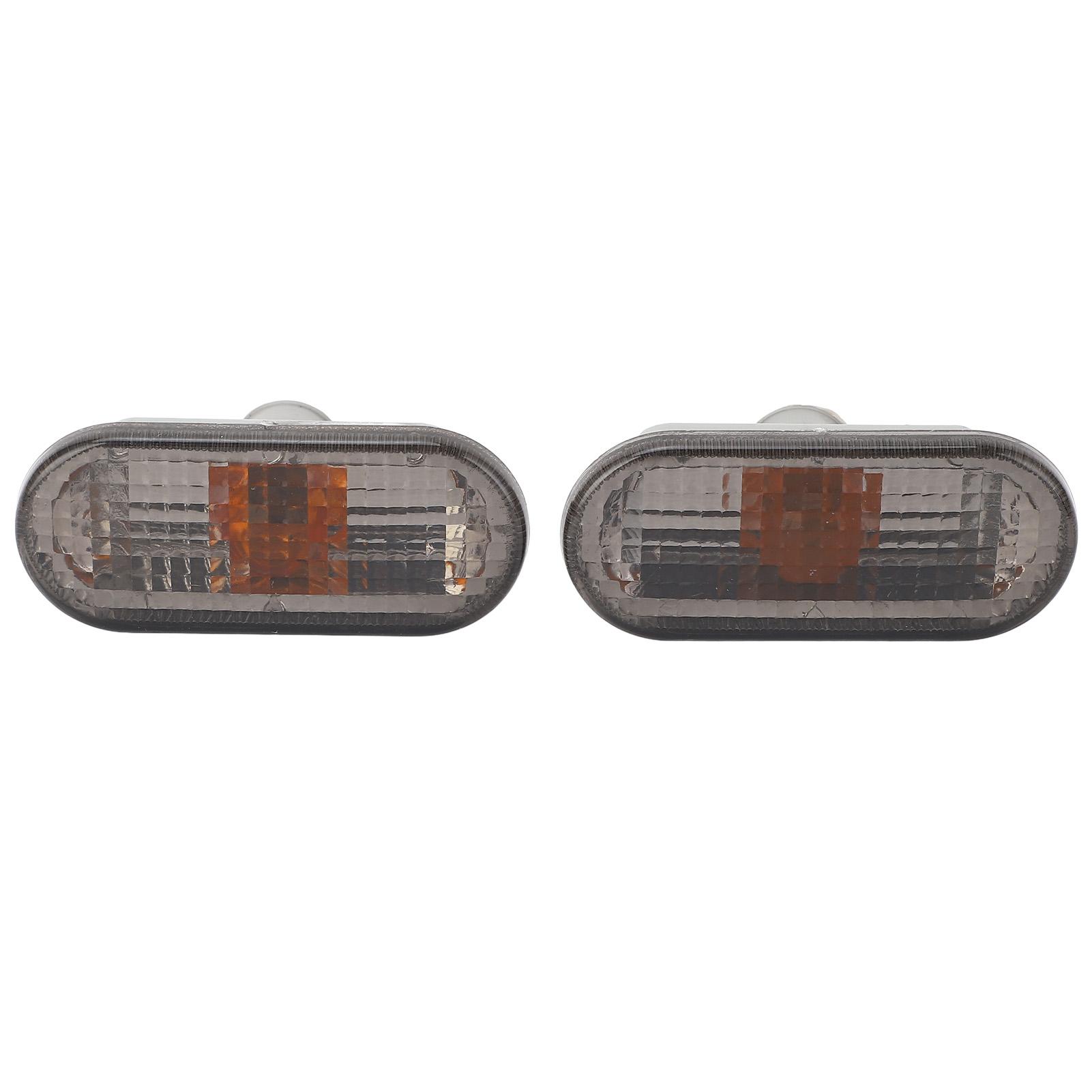 

Пара корпусов боковых указателей поворота с длительным сроком службы, устойчивых к царапинам 1J5949117, замена для сиденья Smoked Black