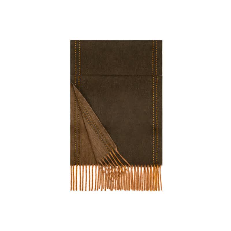 CEENIU YM26 Women s Double-Sided Wool Scarf