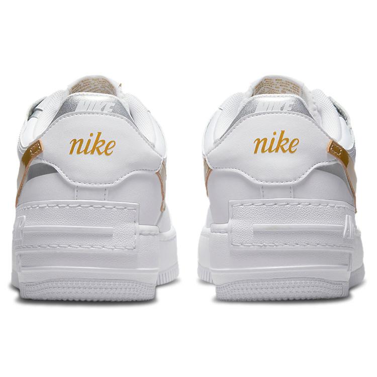 Nike Air Force 1 Low Shadow Bianco Oro Donna DM3064-100
