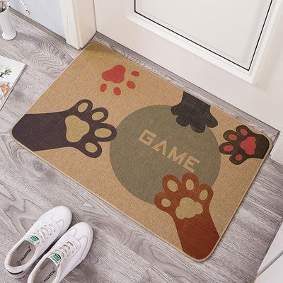 Rubber Floor Mats Home Entrance Water Absorbent Non-Slip Carpet Mats Entrance Mats