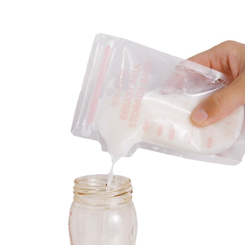 Breast Milk Storage Bags, 100ml, Disposable for Freezing and Preservation