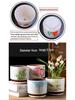 Simple Creative Ceramic Hanging Flower Pot with Tray - Large/Extra Large for Succulents and Green Pothos