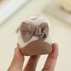 Infant Toddler Walking Shoes, Autumn Baby Girls' Soft-Soled Sneakers, Bow-Knot Korean Style Princess Shoes for Little Girls.