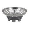 Anti Constipation Kitchen Sink Strainer Drain Easy To Clean Block Food Seamless Flow Blockages Smooth Water Flow