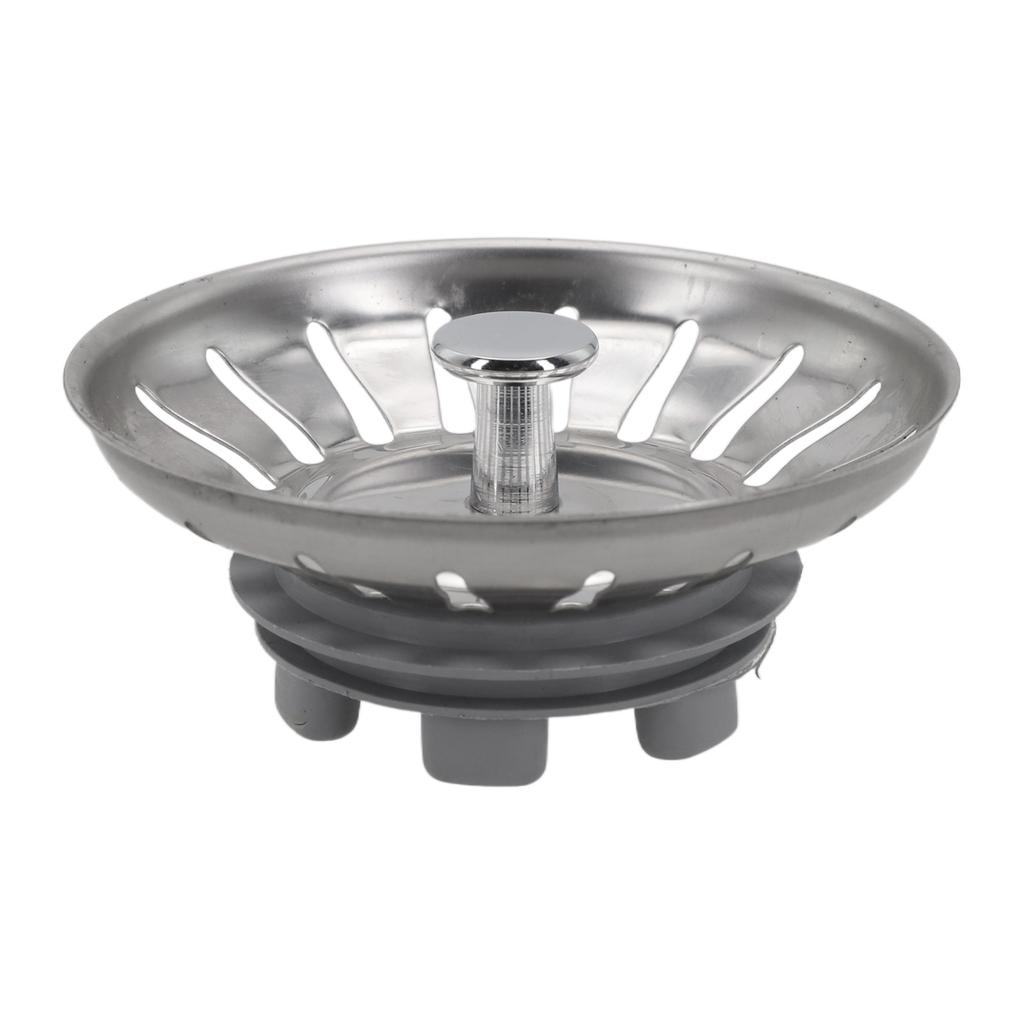 Anti Constipation Kitchen Sink Strainer Drain Easy To Clean Block Food Seamless Flow Blockages Smooth Water Flow