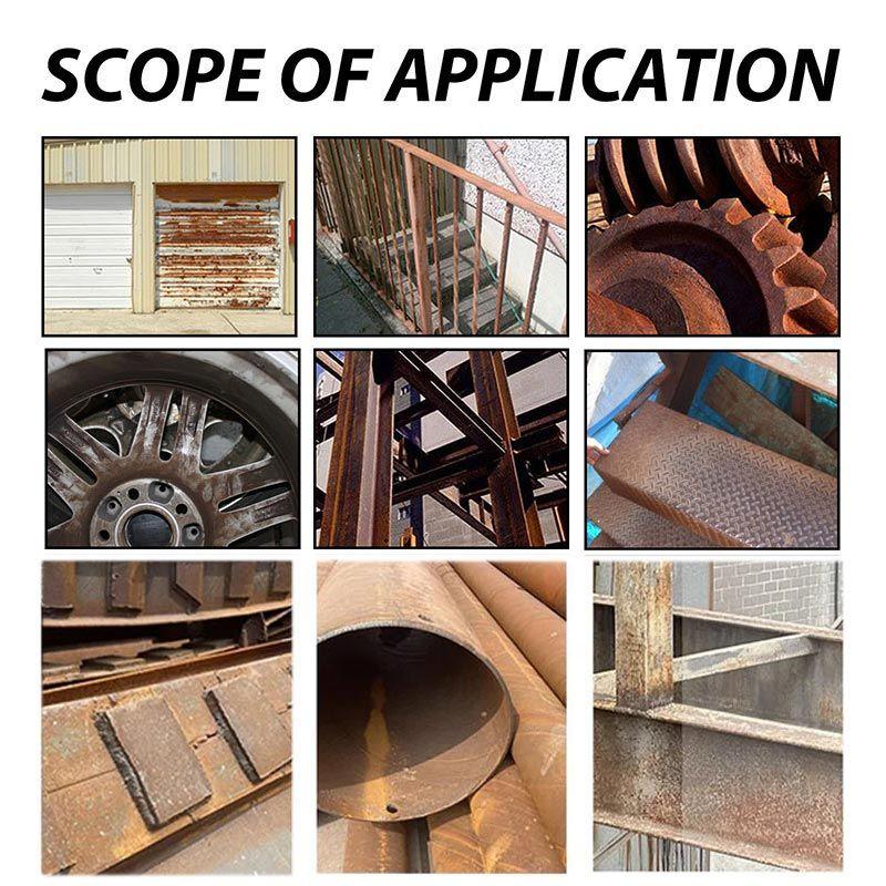 Multifunksjonell Metall Rustfjerner og Konverteringsmiddel Metallisk Maling 100ml Auto Anti-rust Pasta Flerbruks Rust Jern