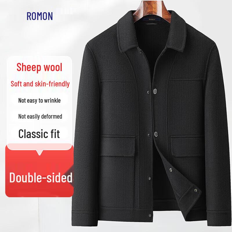 

ROMON Men s Merino Wool Double-Faced Jacket 175