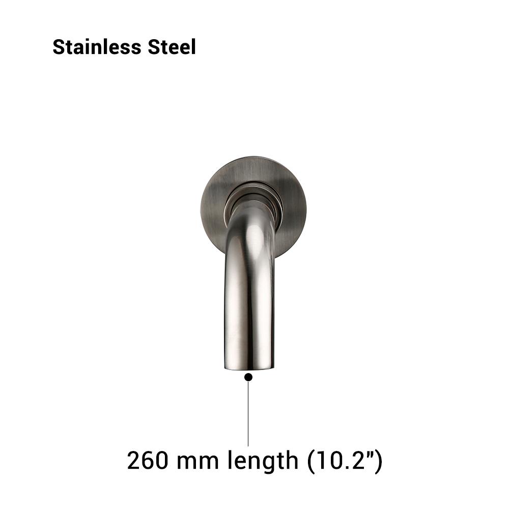 Bagnolux Black Brushed Polished Chrome Stainless Steel Rose Gold Brass Round Bathtub Spout Basin Bathroom Faucet