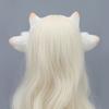 Realistic Sheep Ear Hairhoop for Roleplay Cosplay Costume Headband Halloween Headpieces Japanese Bendable Anime Headband