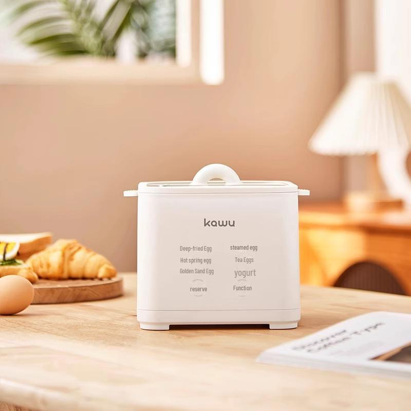 Automatic Japanese-Style Egg Steamer with Timer for Hot Spring and Candied Eggs