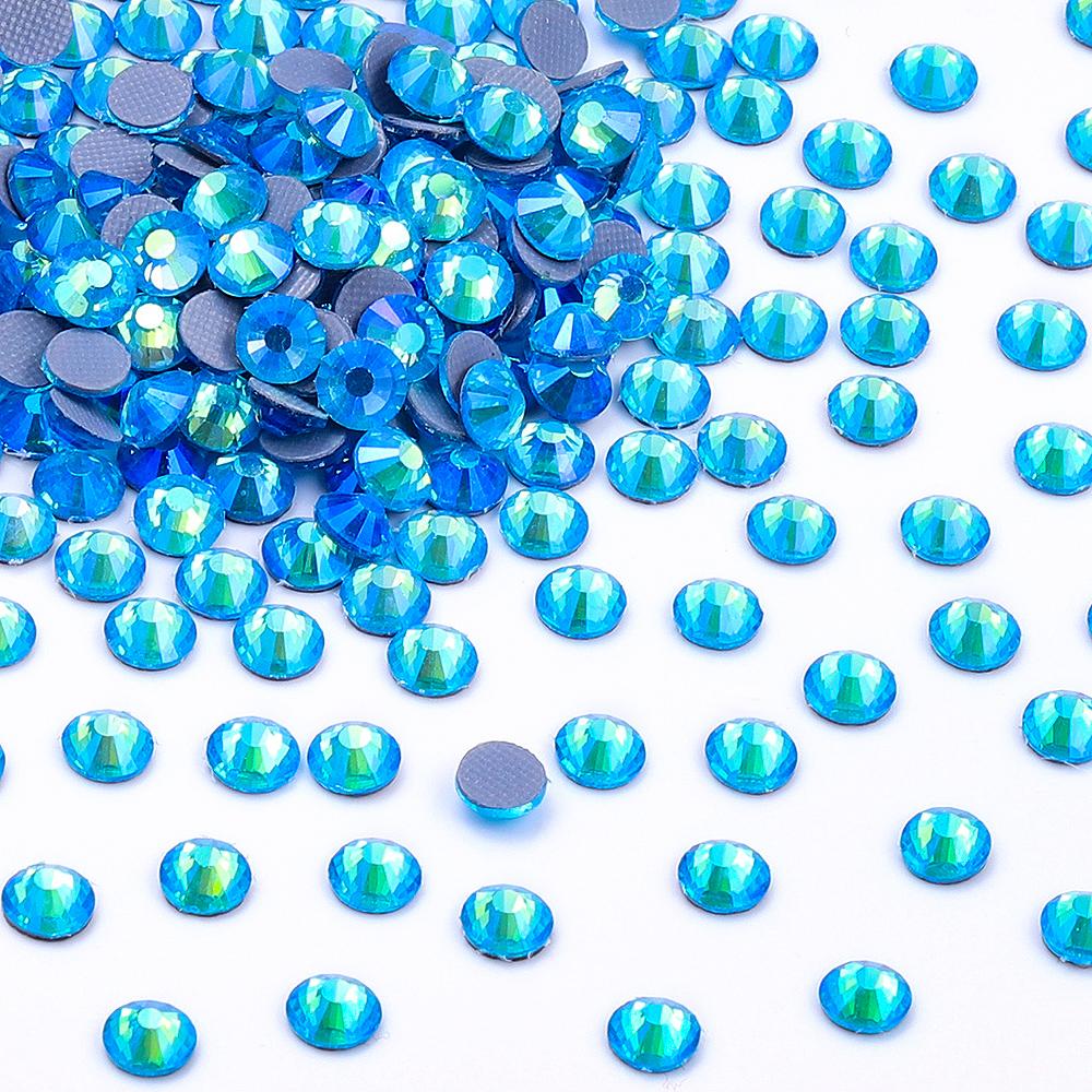 Hotfix Glass Rhinestone Crystal AB Effect High Quality Rhinestones Bulk Crystals Stones Garment Accessories for Clothing