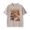 African Safari King Vintage Lion Graphic T Shirt Unisex Classic Fashion Oversized Tshirts Unisex Casual Cotton Short Sleeve Tshirt