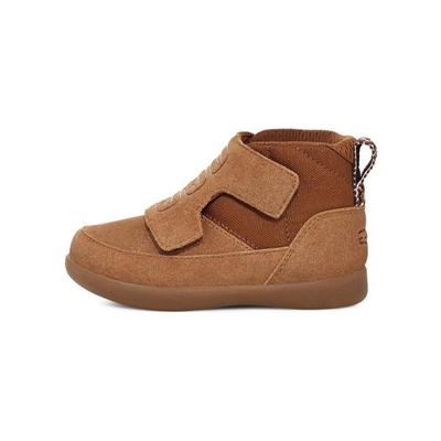 Kids Leather Round Toe Buckle Low Boots Baby Boots 1143650T-CHE