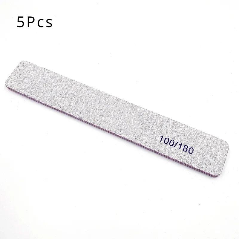 

5 шт пилочки для ногтей блок буфер красоты инструмент профессиональные пилочки для ногтей маникюр гель полировщик пилочка для ногтей инструмент красоты L