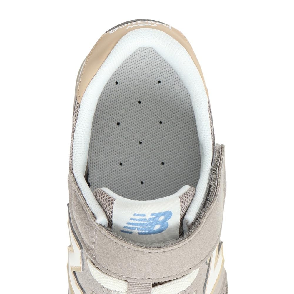 Athletic School YV373 Narrow Width Strap [New Balance] Girls' Kids' Shoes, Shoes, Shoes, Kids' Sneakers, Shoes, YV373MT2, Brown, 19.0cm