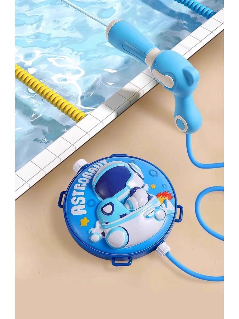 2025 New Kids' Water Gun Backpack: Pump-Action Toy for Boys & Girls - Perfect for Summer Water Play & Fights!
