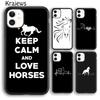 Horse Pony Horse Heartbeat For iPhone 17 Air 16 Phone Case Cover 15 14 Plus 12 13 Pro Max Coque Fundas