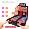 Interaktives Tisch-Basketballspiel mit kleinem Basketball Tragbares Tisch-Basketballset für Kinder und Erwachsene Lustige Geschenke