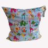 Baby Cartoon Print Diaper Bag With Zipper And Polyester Storage For New Parents