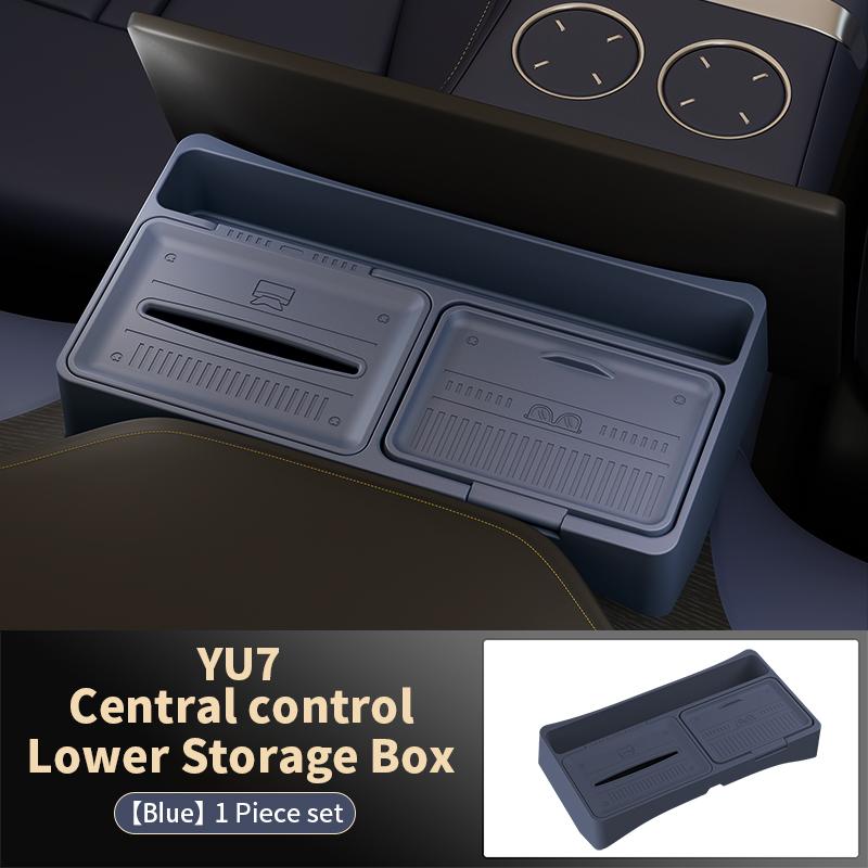 Storage Box For Xiaomi Yu7 2025 Dashboard Screen Center Console Organizer Phone Holder Interior Accessories