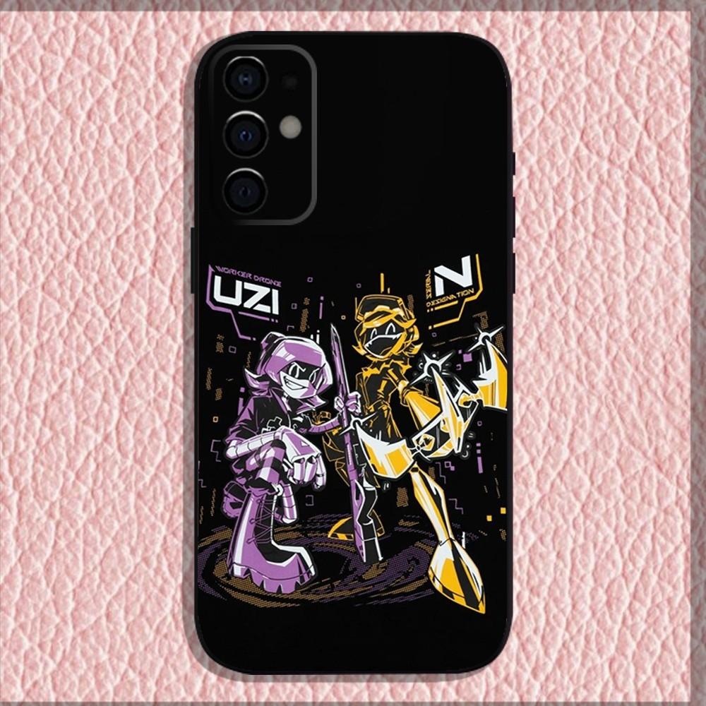 Coque de téléphone Game M-Murder-D-Drones Pour Samsung S24,S21,S22,S23,S30,Ultra,S20,Plus,Fe,Lite,Note,10,9,5G Coque Souple Noire Samsung S24Plus white