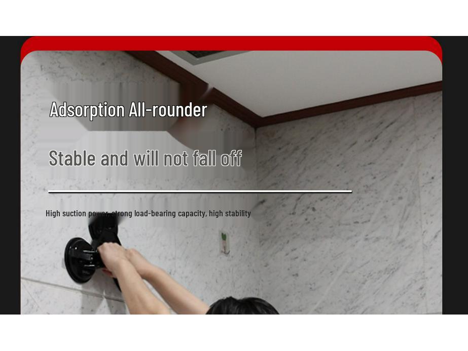 Industrial Heavy-Duty Triple Claw Suction Cup for Glass and Tile Fixing