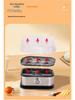 Portable Multifunctional Stainless Steel Egg Cooker: Small Steamed Egg Cooker for Kitchen and Breakfast