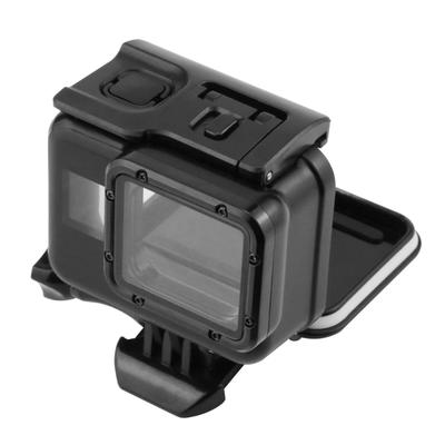 45m/147ft Underwater Waterproof CaseHousing for 5 6 7 Black, Diving Protective Cover Mount Action Camera Accessory