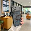 Applicable to Samsung S26Ultra mobile phone case heat dissipation breathable mesh case magnetic suction bracket S25U anti-drop belt lens film hard