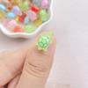 30Pcs Cute Mini Cartoon Night Light Hand-painted Turtle Nail Art Resin Designer Charms DIY Craft For Nail 3D Decorations Jewelry