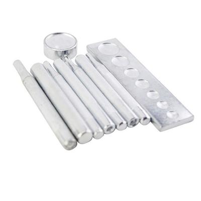 Metal Fastener Buttons Installation Tool Kit High Hardness Convenient Hand Punch Tools Set Practical Durable